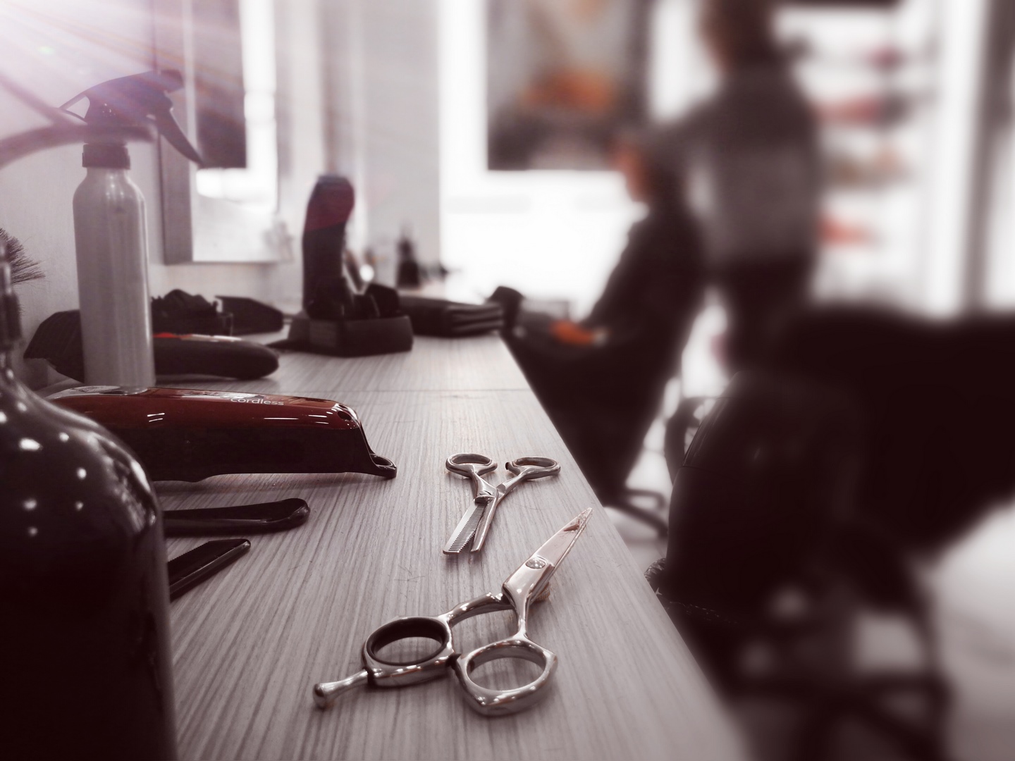 Intérieur du salon Casting Coiffure à Saint-Galmier